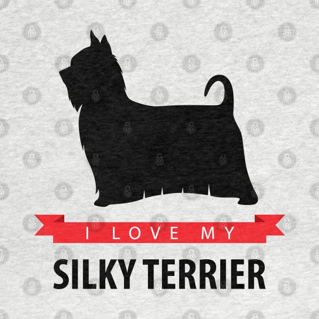 I Love My Silky Terrier by millersye